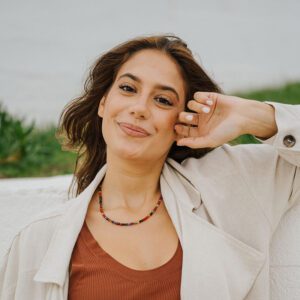 Colar de Ágatas Harmonia Natural